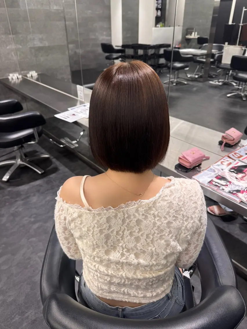 ショート カラー 艶カラー✨/ ゆう🧸🍀のヘアスタイル