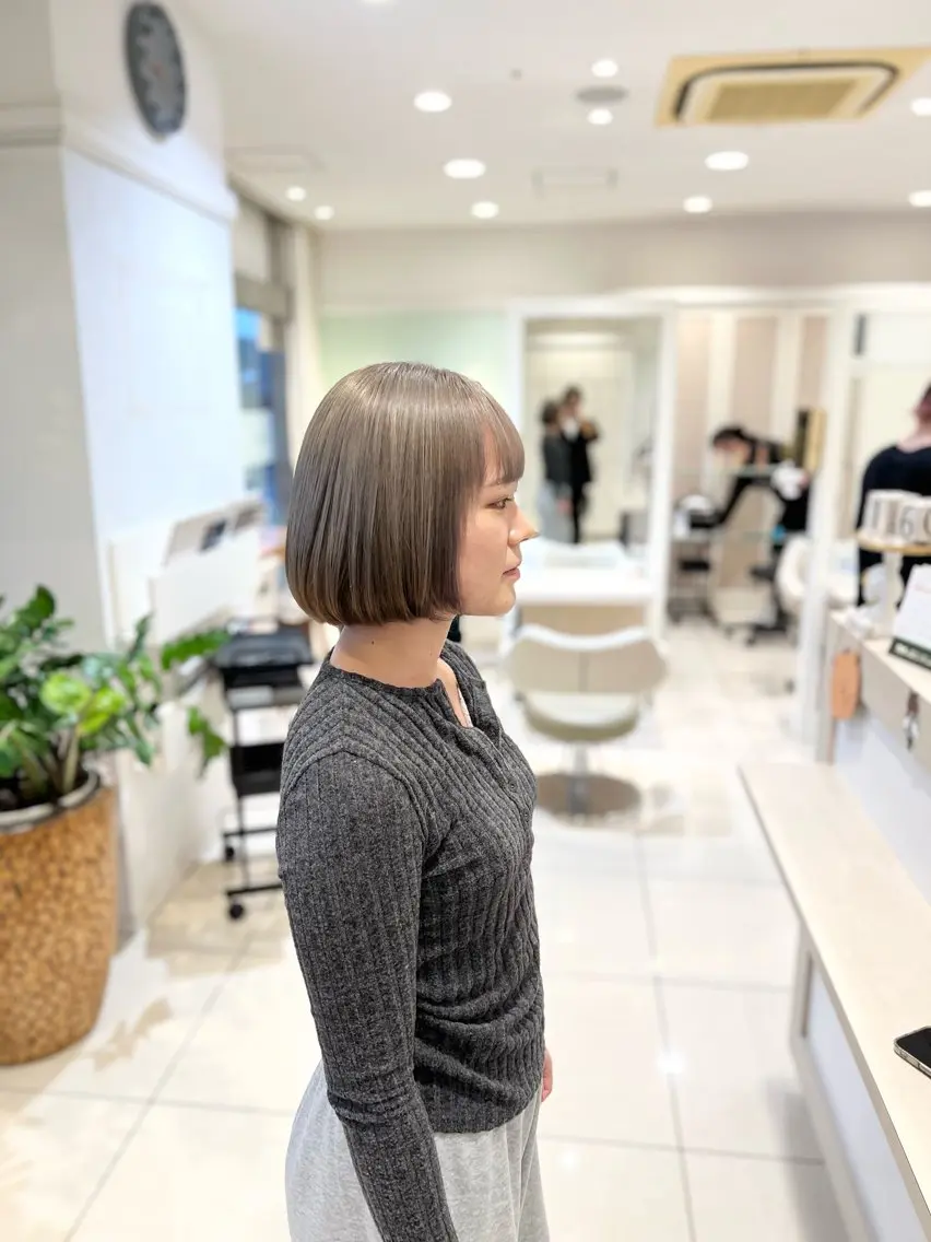 ショート カラー カット ヘアカラー トリートメント 金子 直樹のヘアスタイル