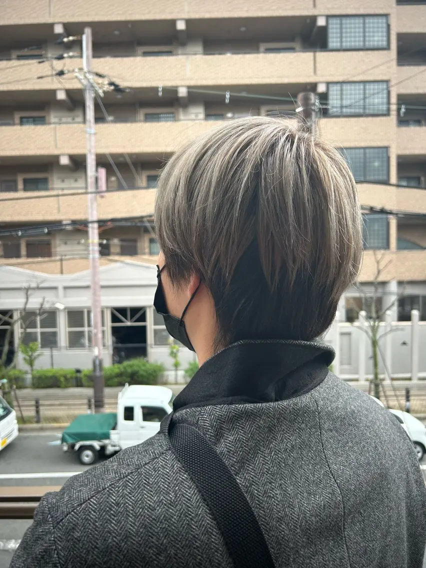 メンズ 艶髪/韓国風🤍🖤 小林実央のヘアスタイル