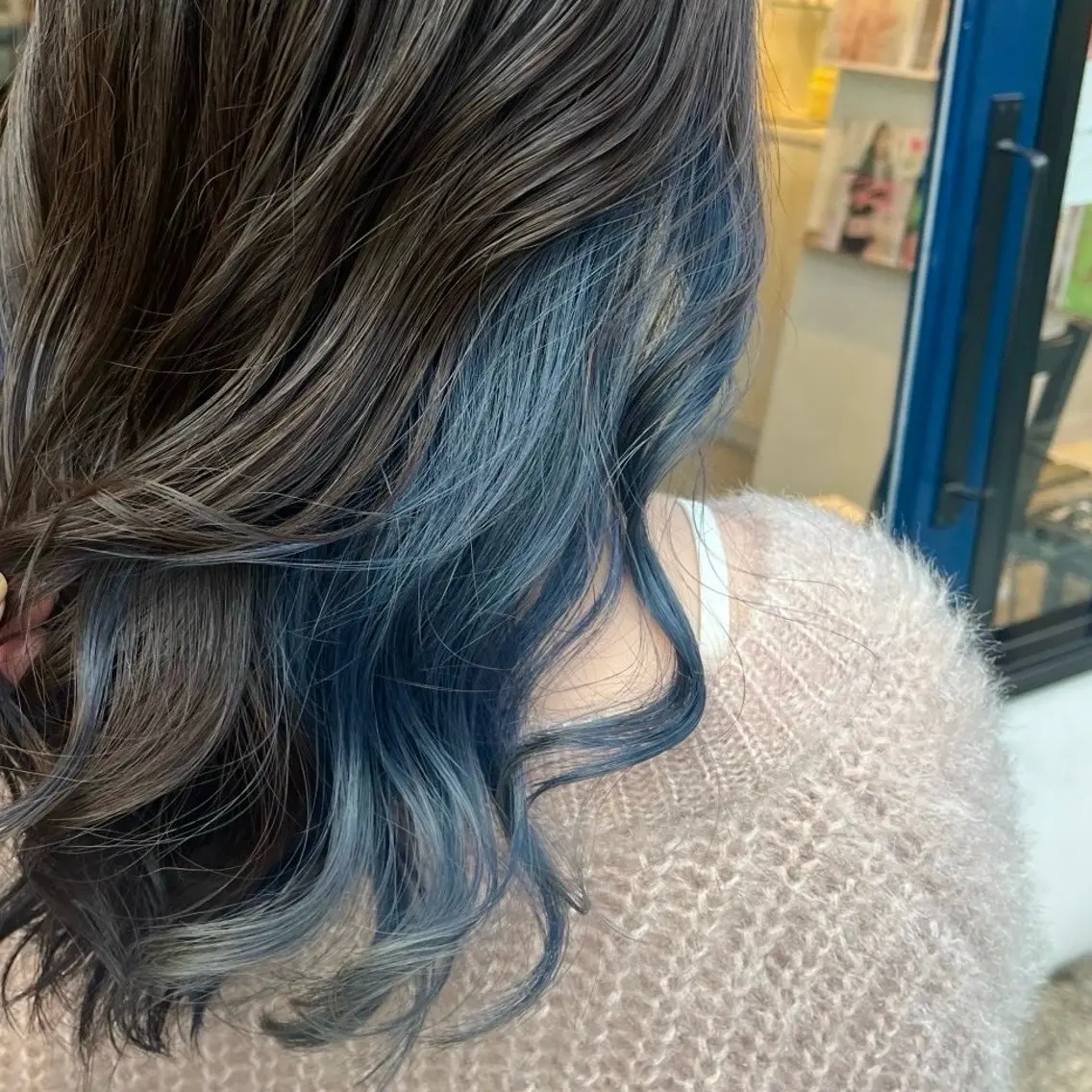 ロング カラー 甲斐 瑞稀のヘアスタイル