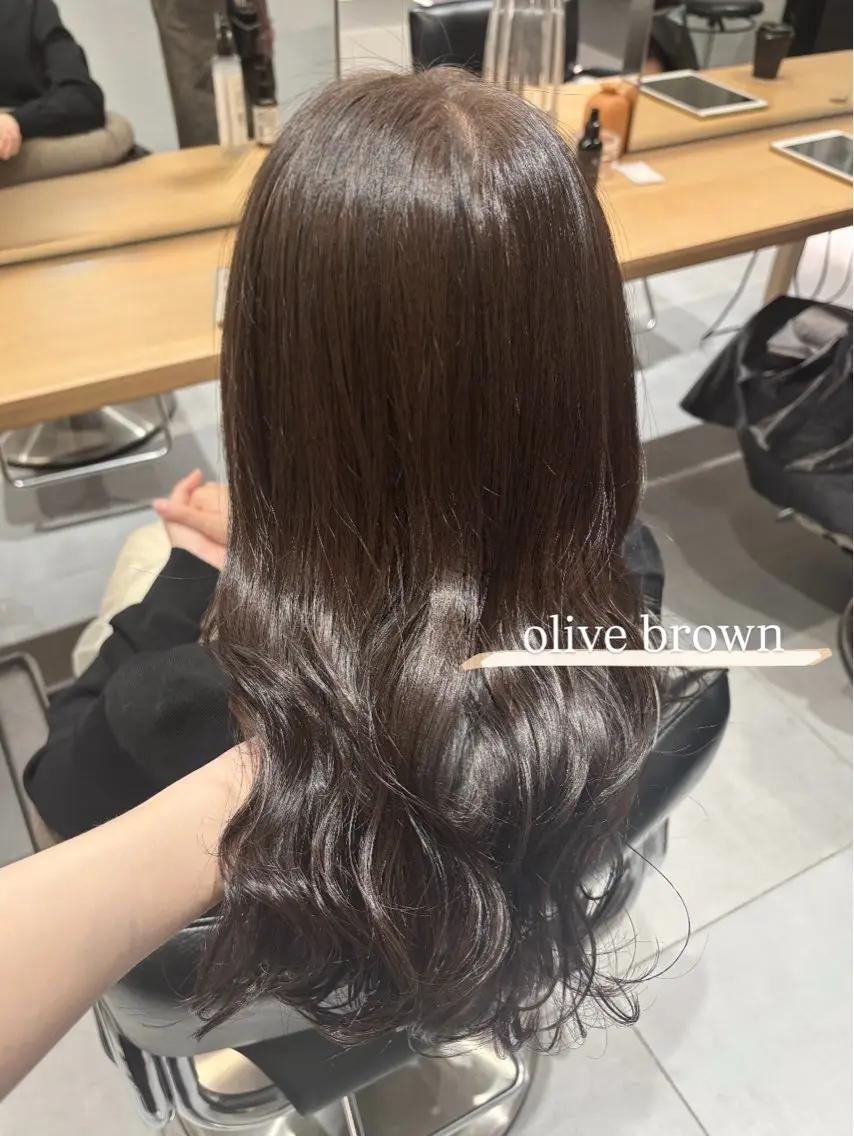 ロング カラー 似合わせ可愛い製作所 🤍mikuのヘアスタイル