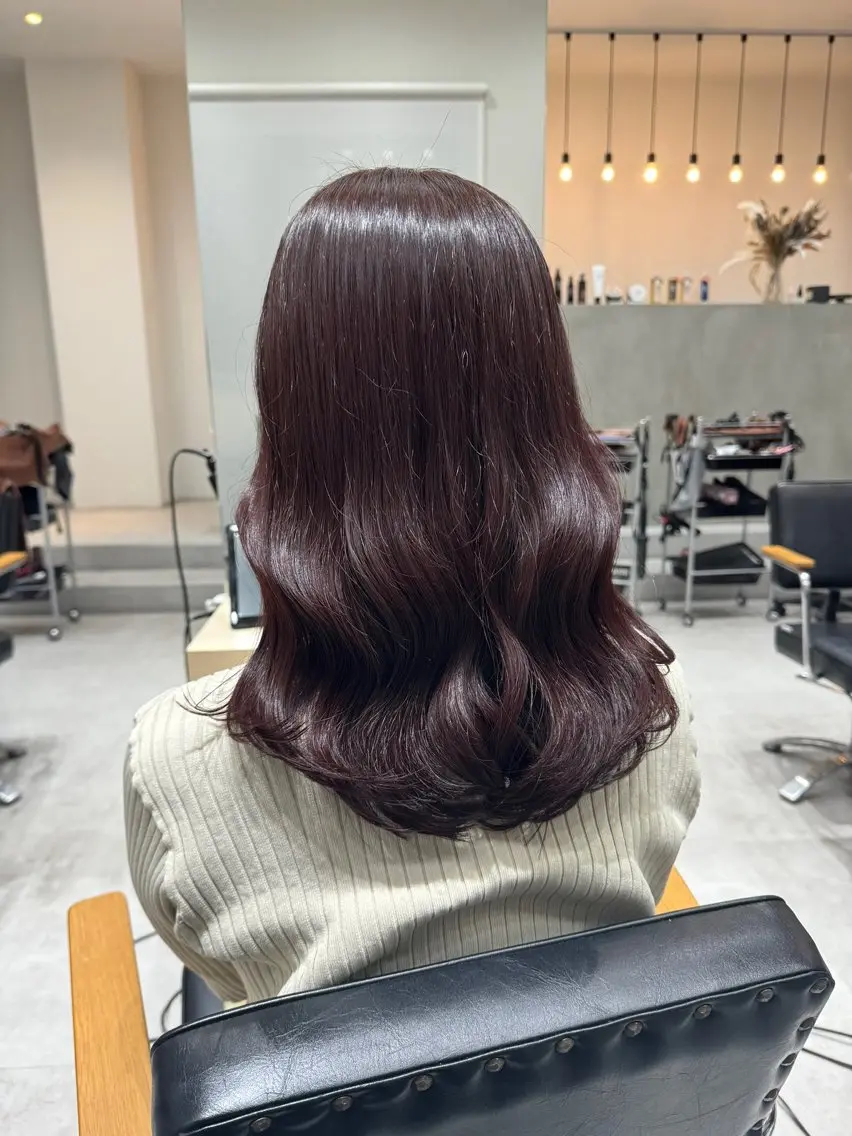 ミディアム カラー 瀬戸 秀孝のヘアスタイル