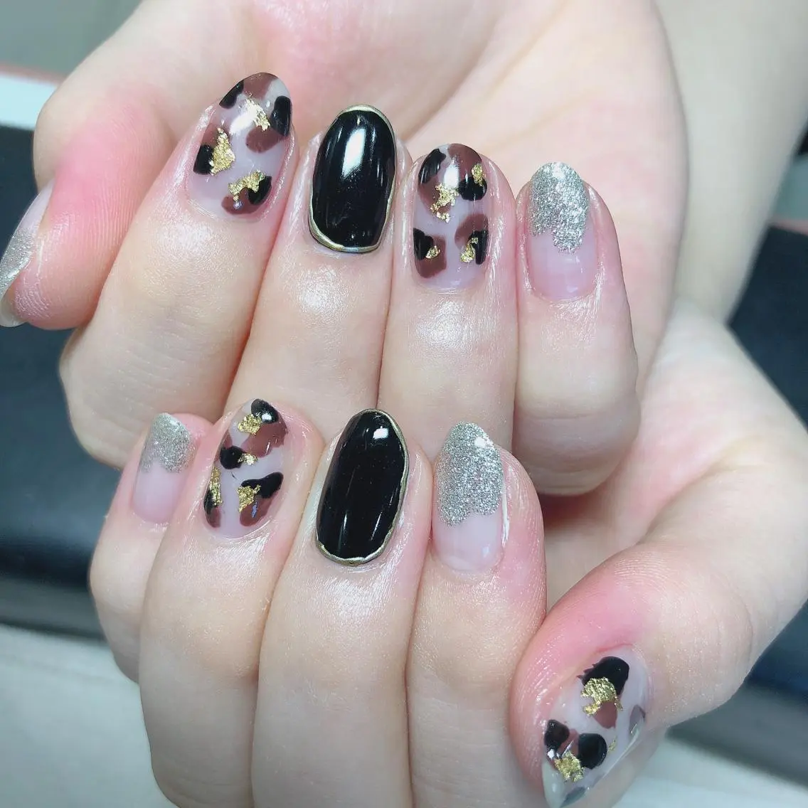 ネイル アニマル柄 Nail salon Stellaのネイルデザイン