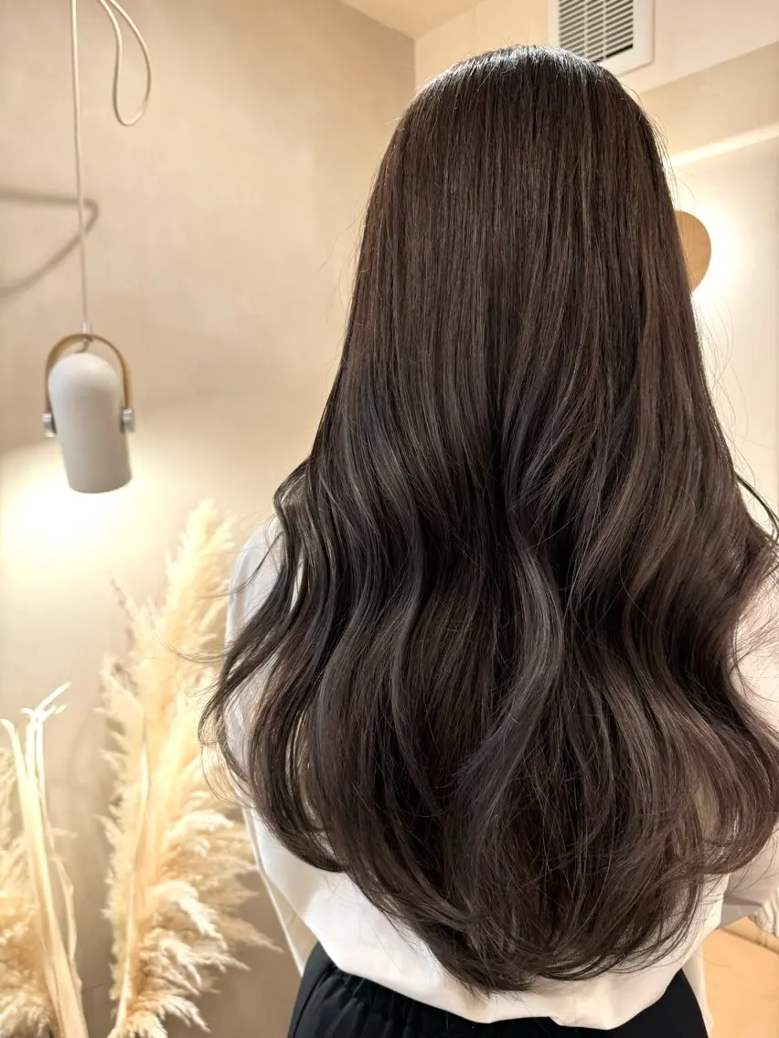 ロング カラー マンツーマン施術/ ダブルカラー/アリサのヘアスタイル