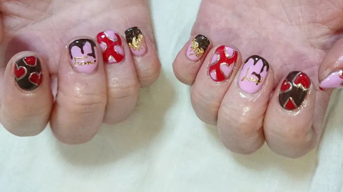 ネイル 持ち込み shellnail さなえのネイルデザイン