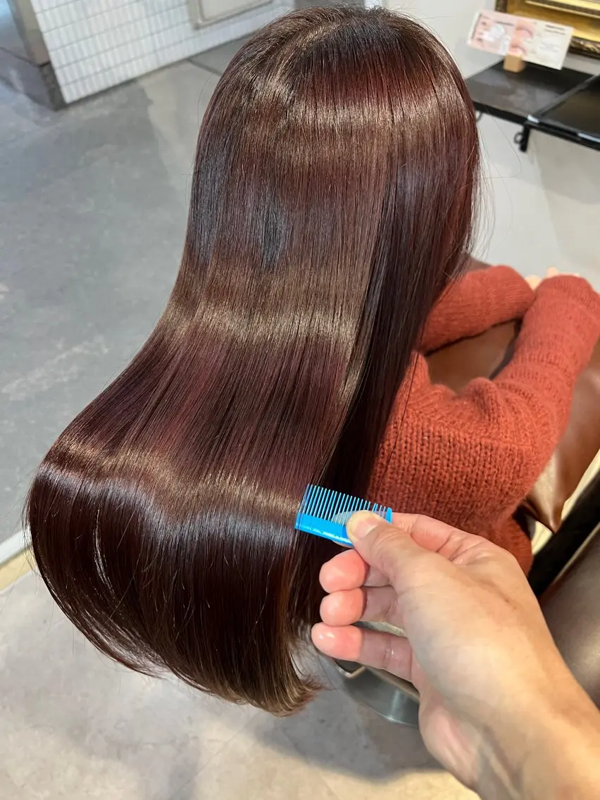 ロング カラー 若宮 宣弘のヘアスタイル