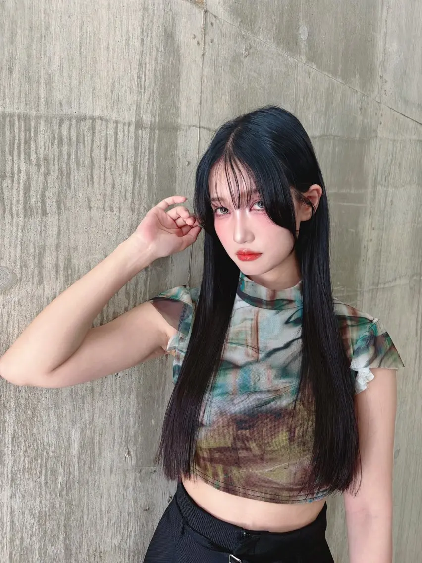 ロング Riho ブリーチモデル募集中のヘアスタイル