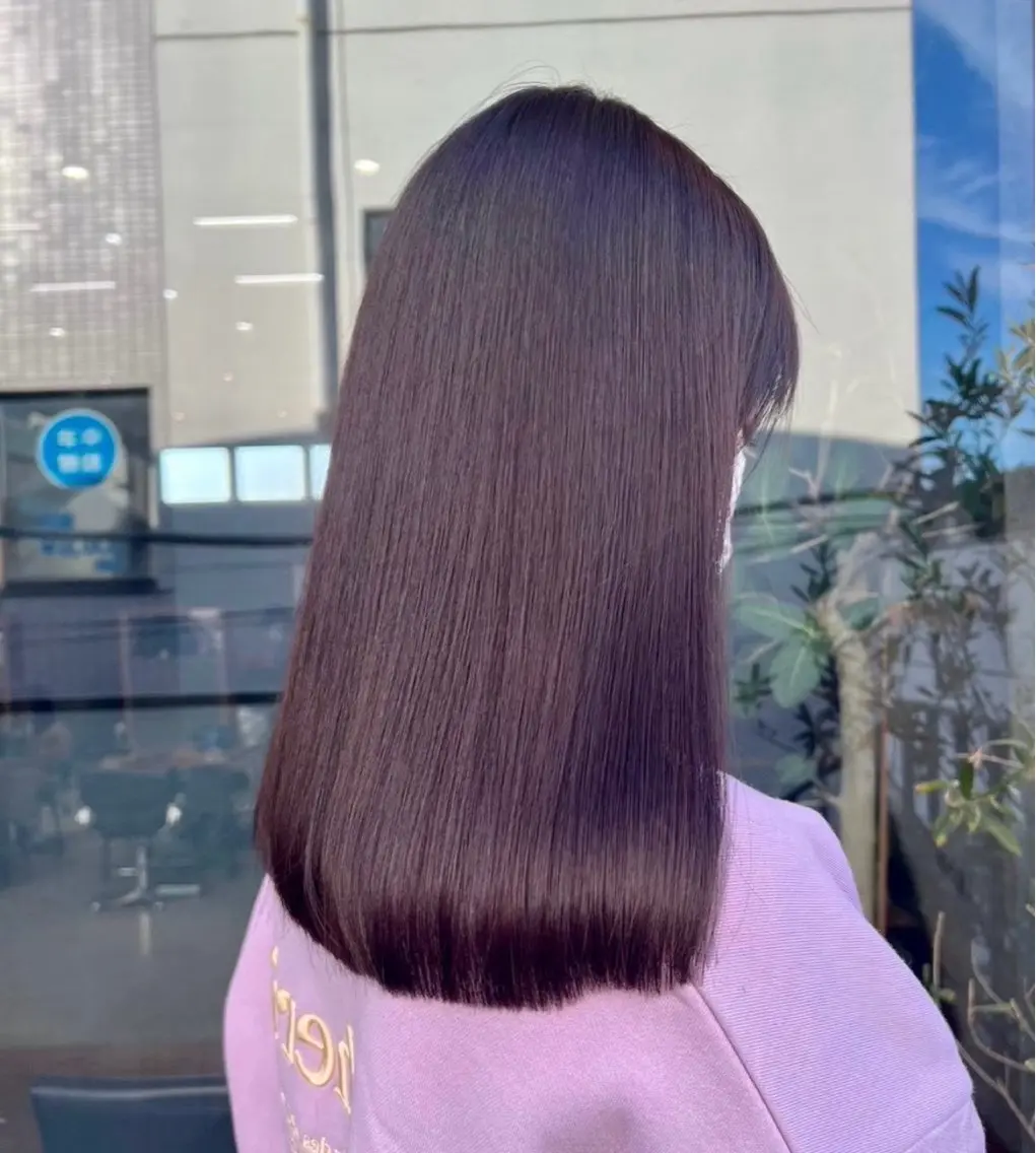 カラー 透明感カラー×艶髪 🍨mihoのヘアスタイル