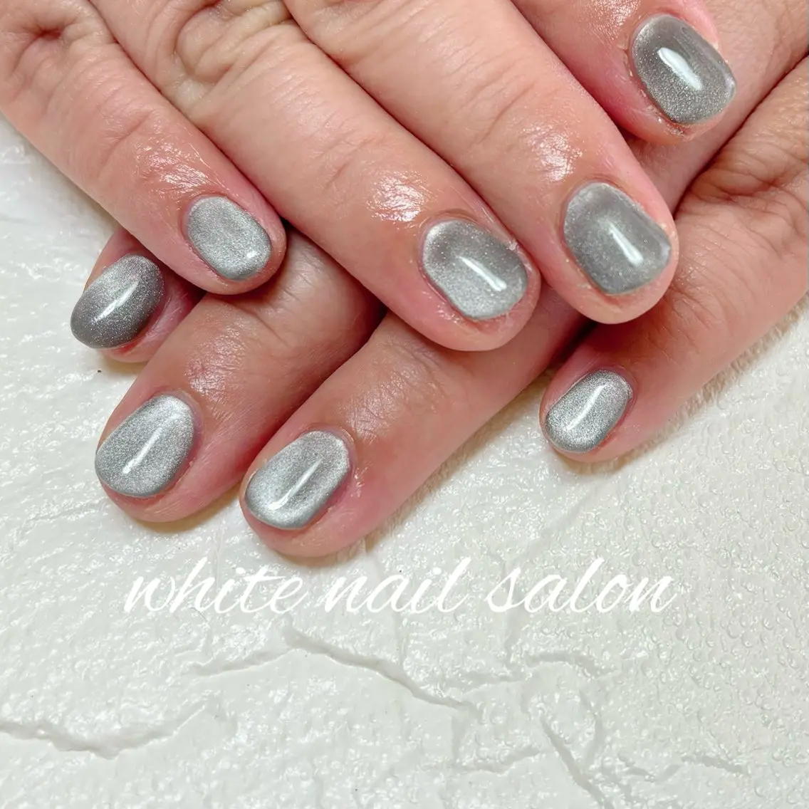 ネイル ホワイト ハンドネイル white nail salonのネイルデザイン