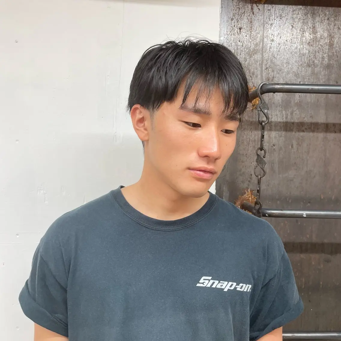 ショート メンズ 艶髪施術 関谷ヒュウのヘアスタイル
