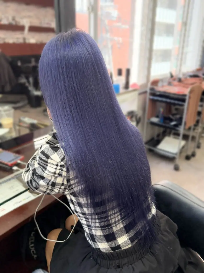 ロング カラー ヘアカラー トリートメント ハイトーンエクステ 🎩カズキ🎩のヘアスタイル