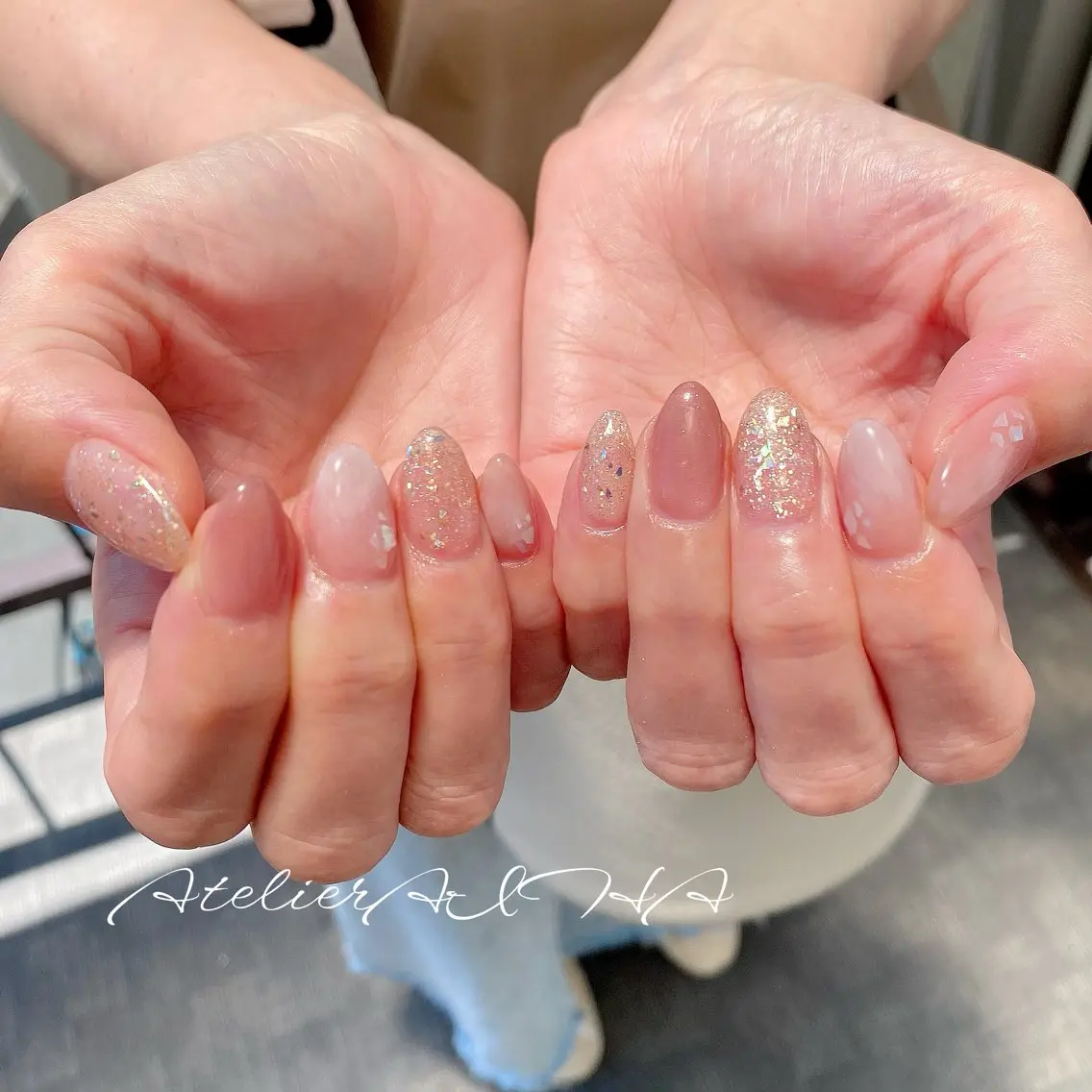 ネイル ハンドネイル アトリエAIHA★ フィルイン推奨サロンのネイルデザイン