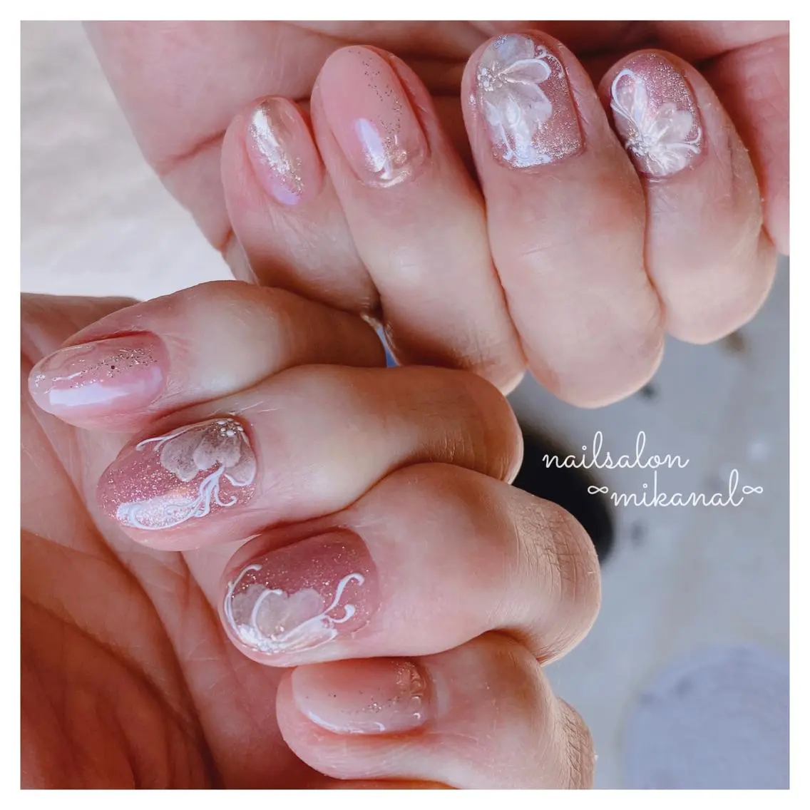 ネイル ハンドネイル nailsalon ∞ ﾐｶﾅﾙ ∞のネイルデザイン