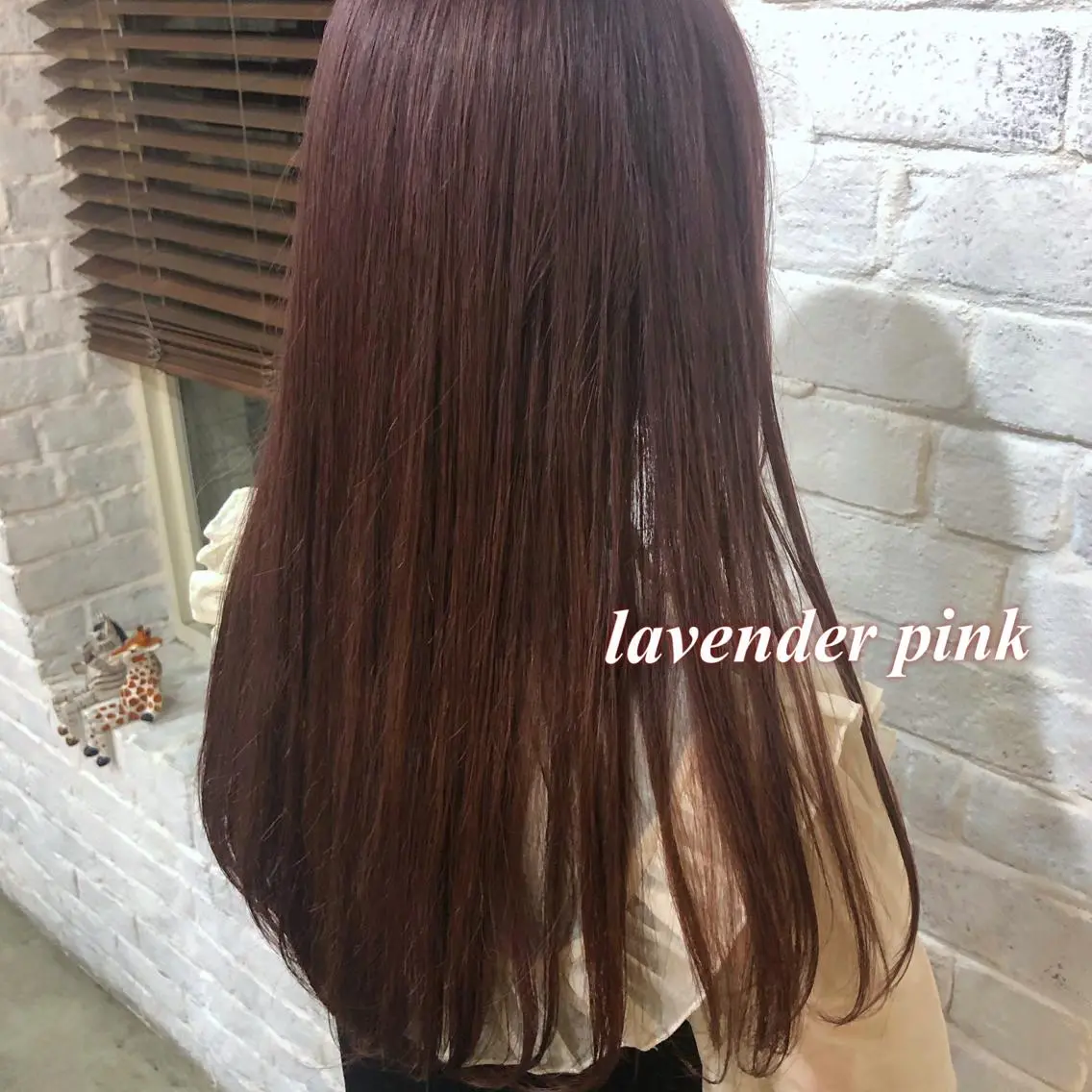 ロング カラー ラベンダーカラー ラベンダーピンク ピンクカラー ✨👑お洒落ショート ❣️村上せいな✨のヘアスタイル