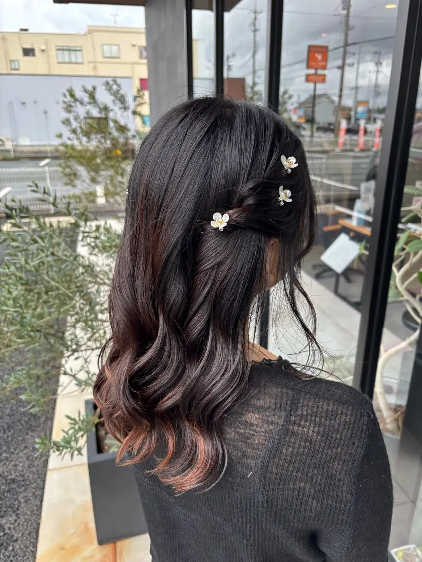ヘアアレンジ 豊橋ブリーチ/似合わ せカット/SHIHOのヘアスタイル