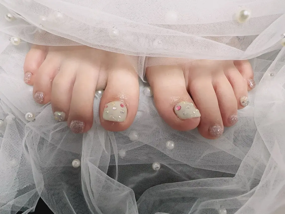 ネイル フットネイル 蒲田2分 アキのネイルデザイン