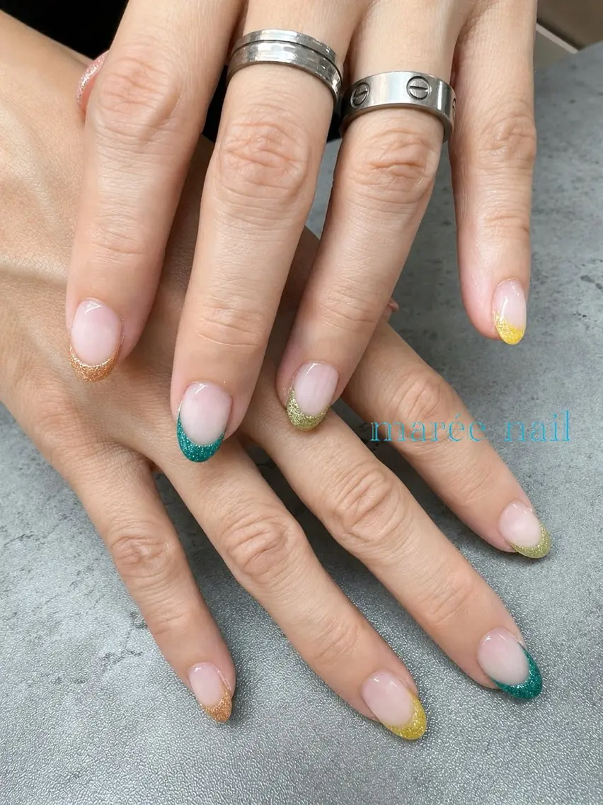 ネイル ハンドネイル marée nailのネイルデザイン