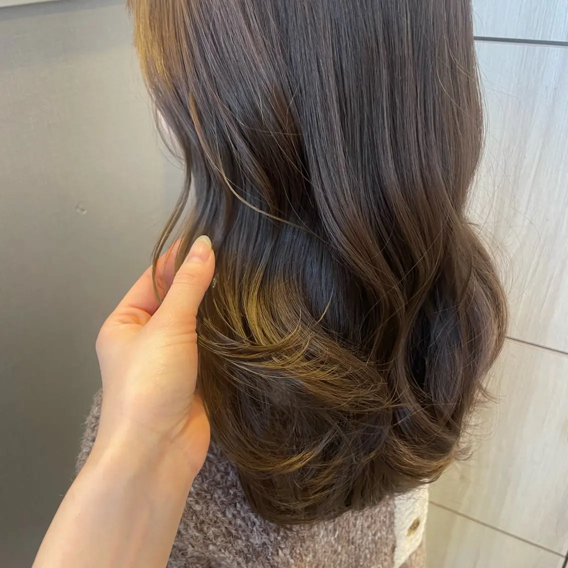 ミディアム カラー nanami 🌼のヘアスタイル