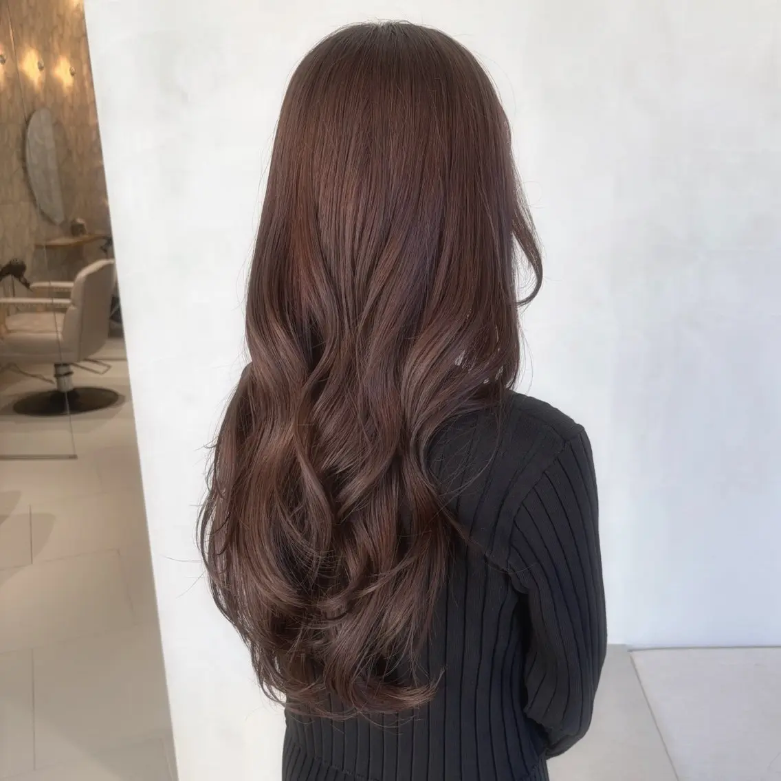 ロング カラー こばやし にな 🦖⋆͛ぷつっとボブのヘアスタイル