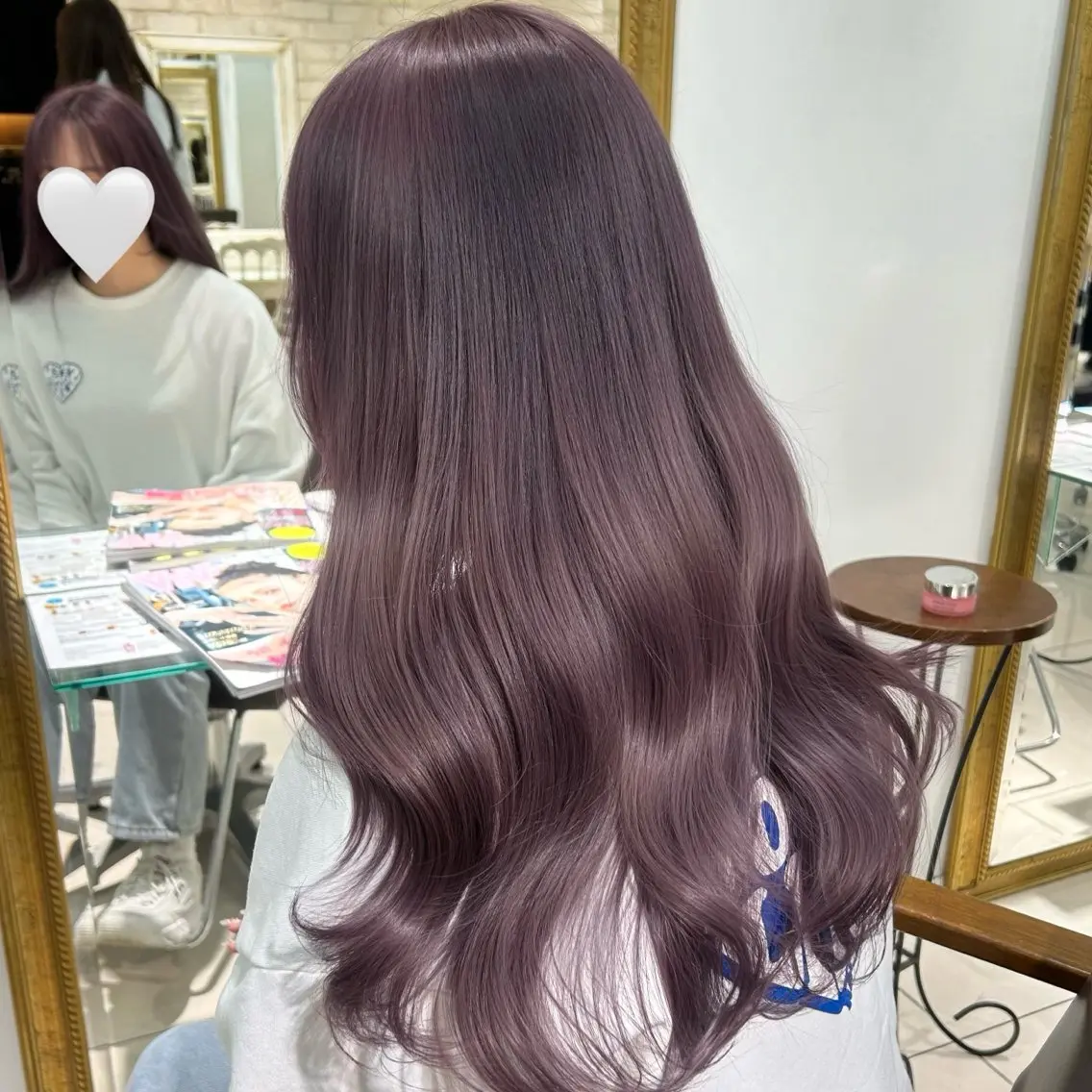 ロング カラー ヘアカラー トリートメント 透明感カラー 古山 結季🌙🖤のヘアスタイル