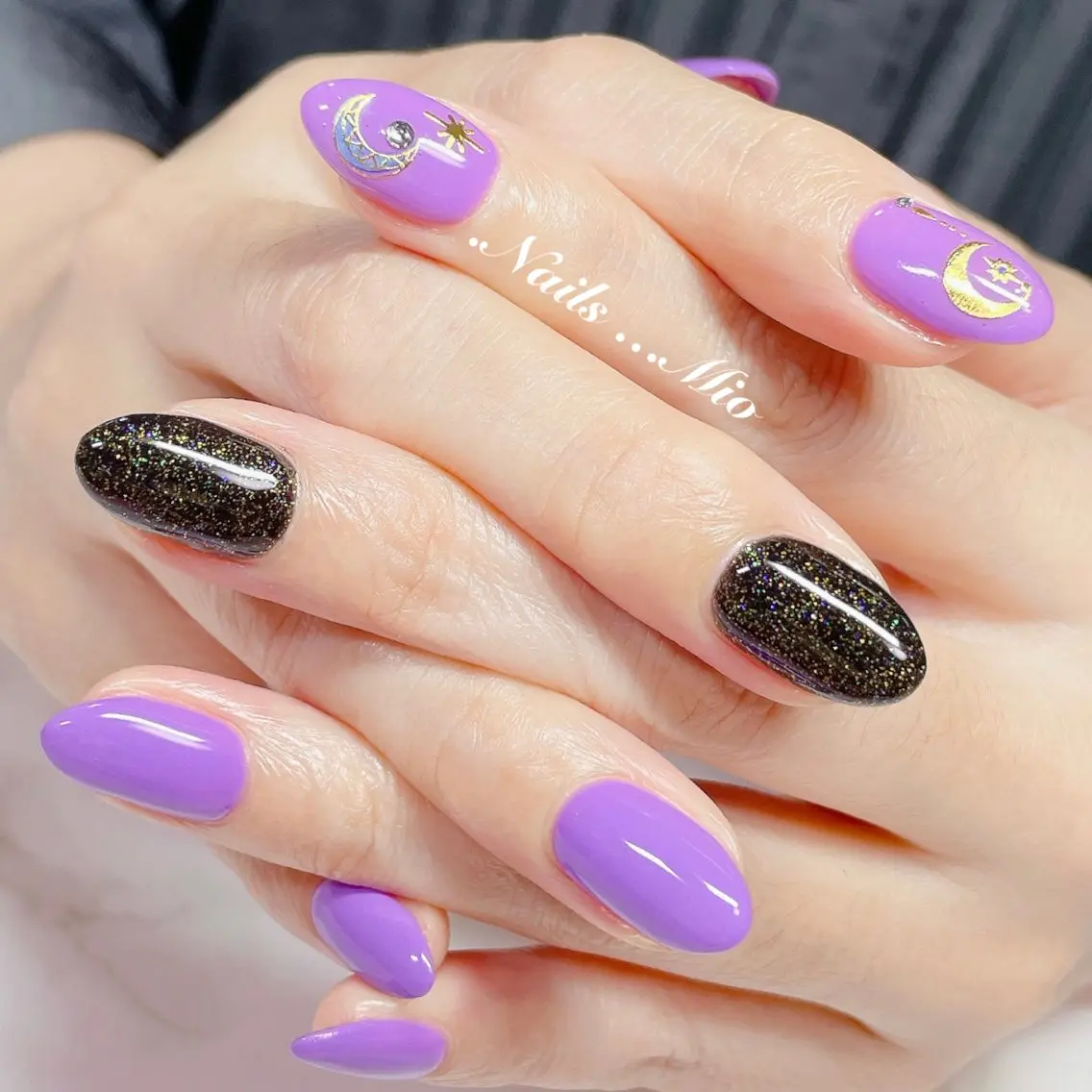 ネイル アートネイル ジェルネイル ワンカラーネイル .Nails Mio 赤羽西ネイルサロンのネイルデザイン