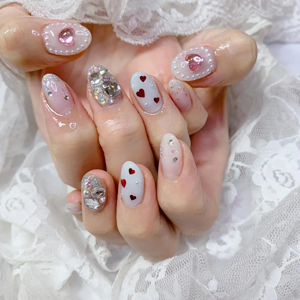 ネイル ハンドネイル La neige* yuki 🐩🌙のネイルデザイン