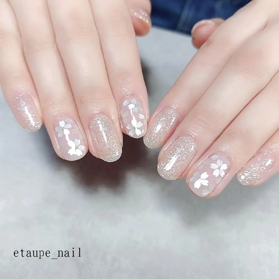 ネイル ハンドネイル 向原自宅サロン ★エトープネイルのネイルデザイン