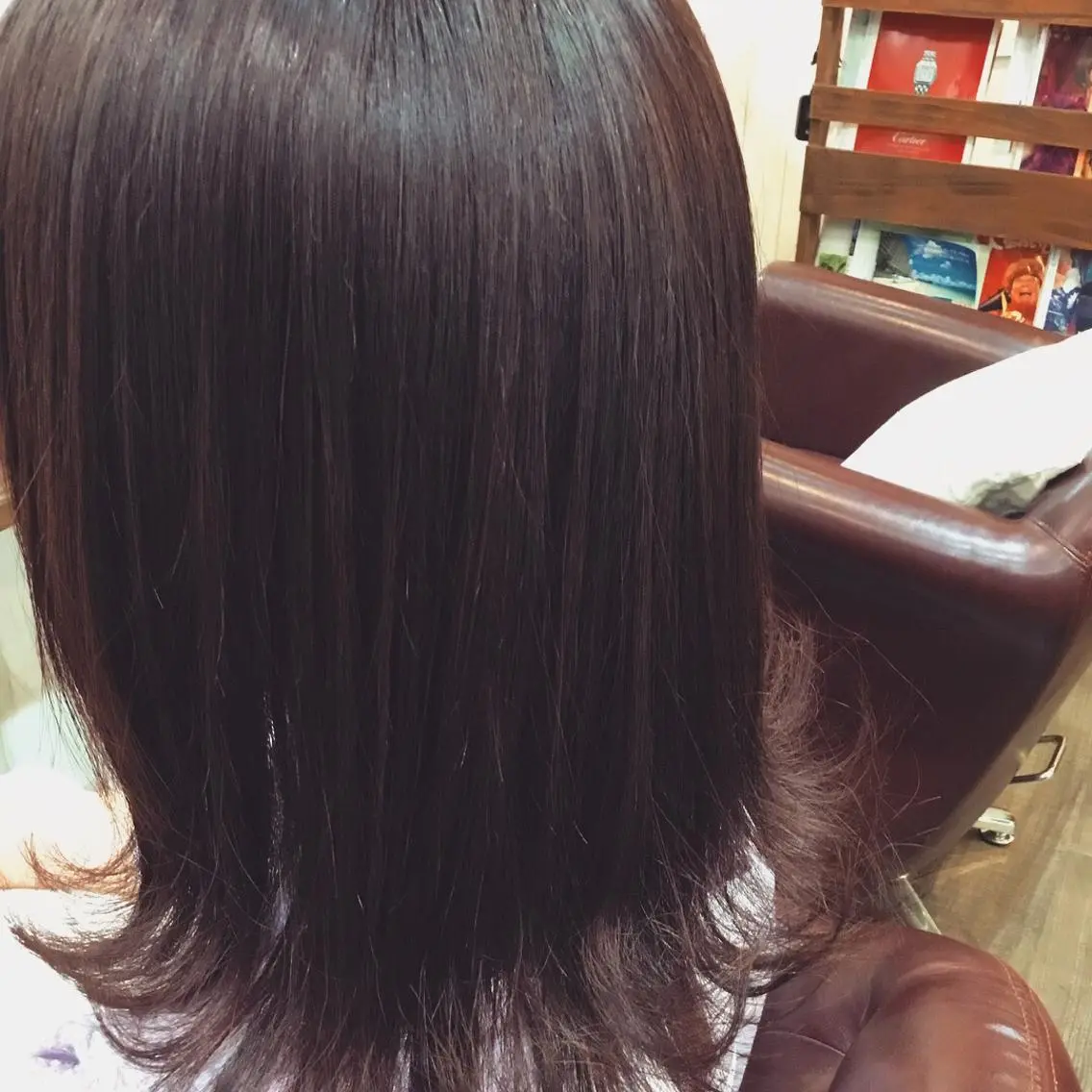 ミディアム カラー embrace エンブレイスのヘアスタイル