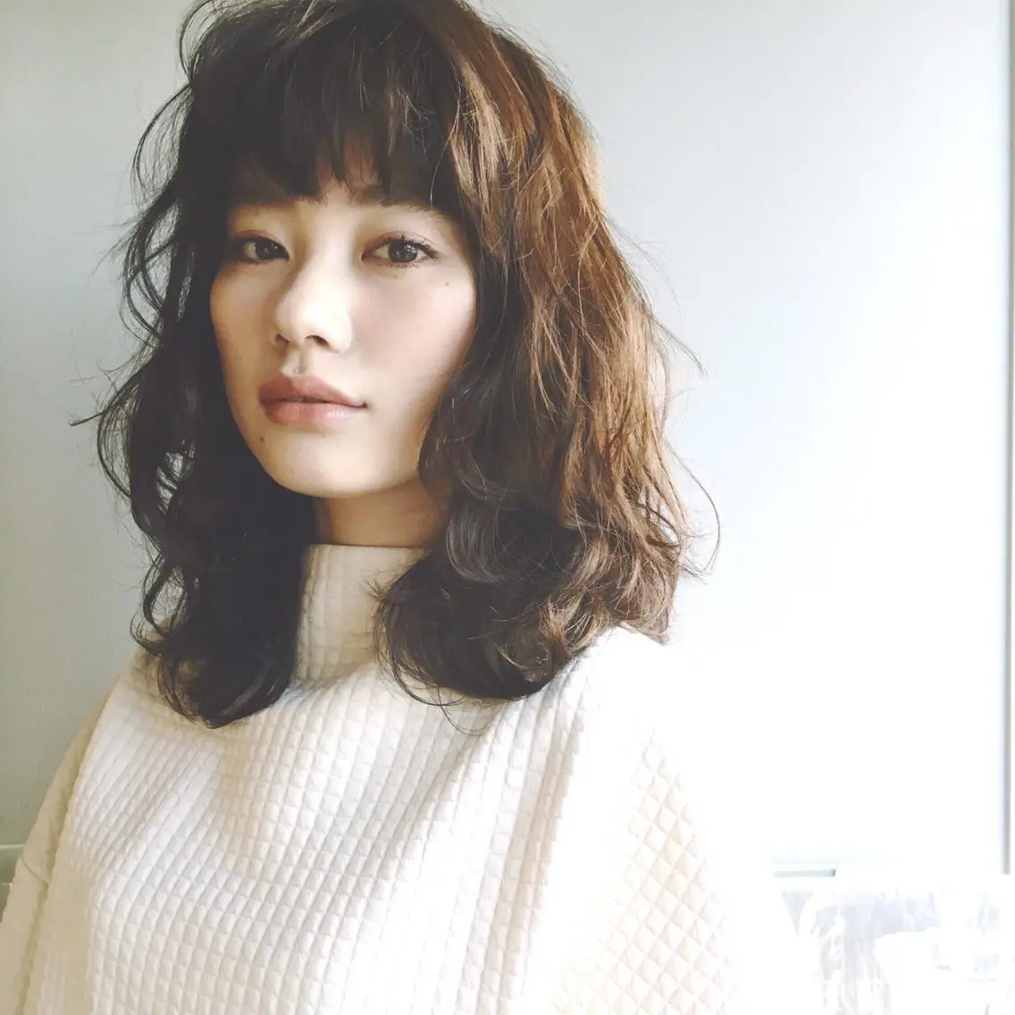 セミロング カラー 💘透明感カラー💘 沖本 将宏のヘアスタイル