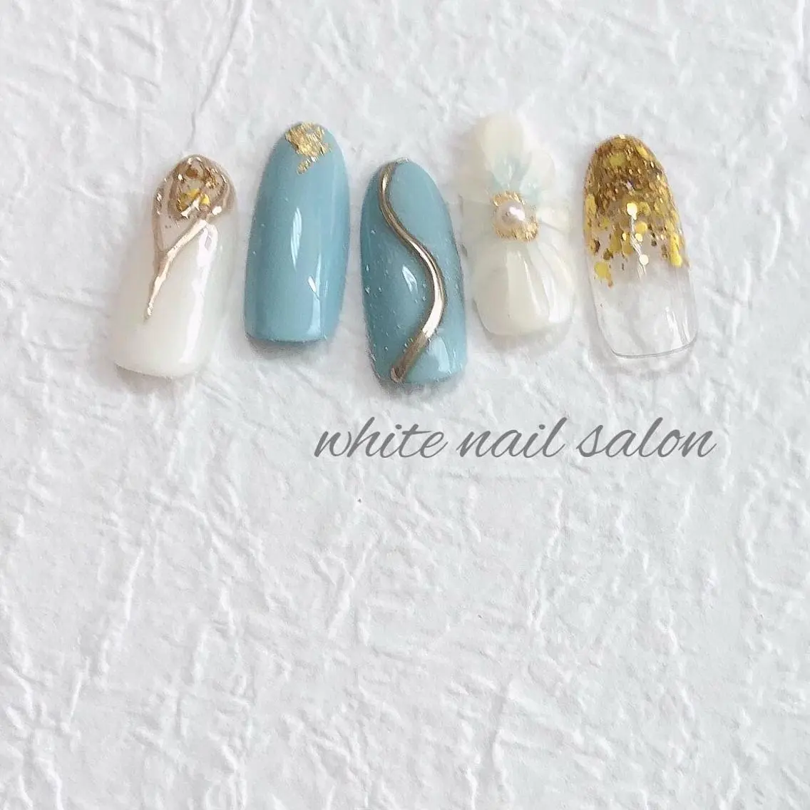 ネイル ジェルネイル ハードジェル 持ち込み ソフトジェル white nail salonのネイルデザイン