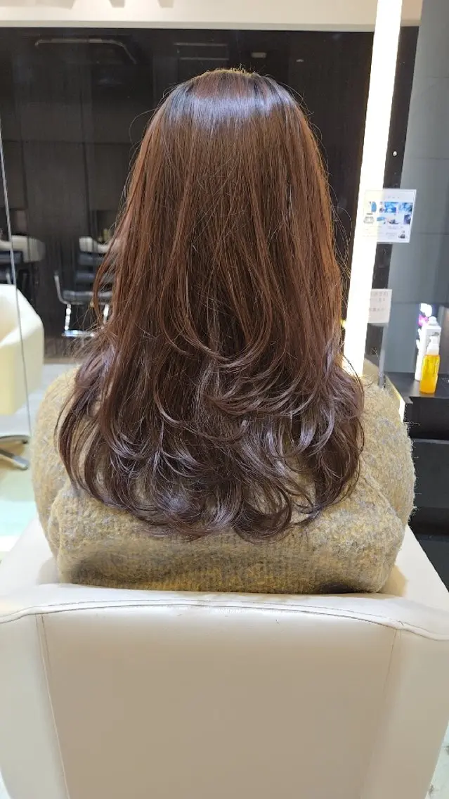 激かわレイヤーカットの写真