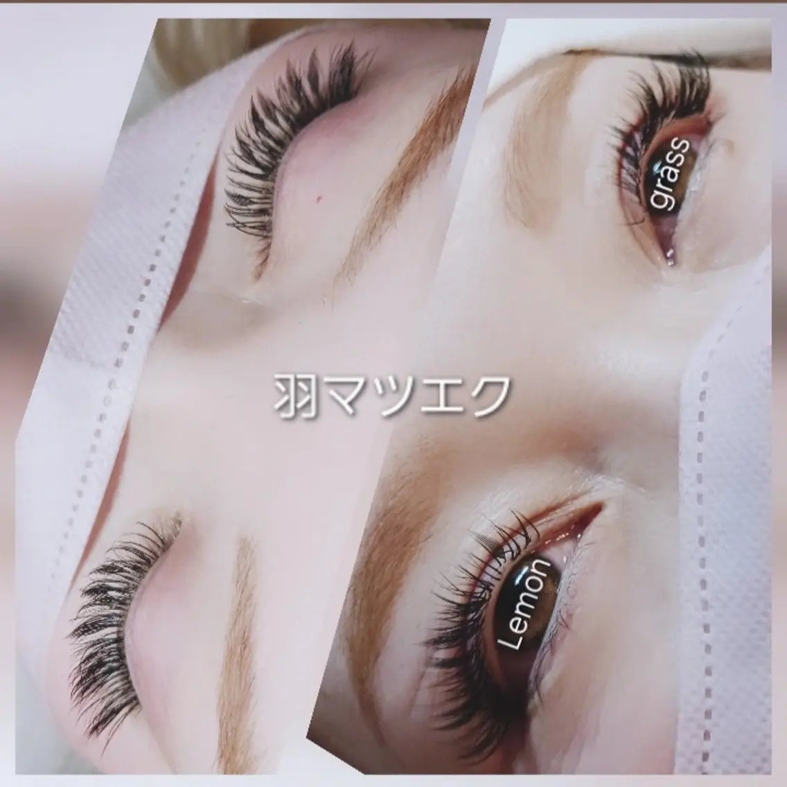 羽マツエク+フラットラッシュの写真