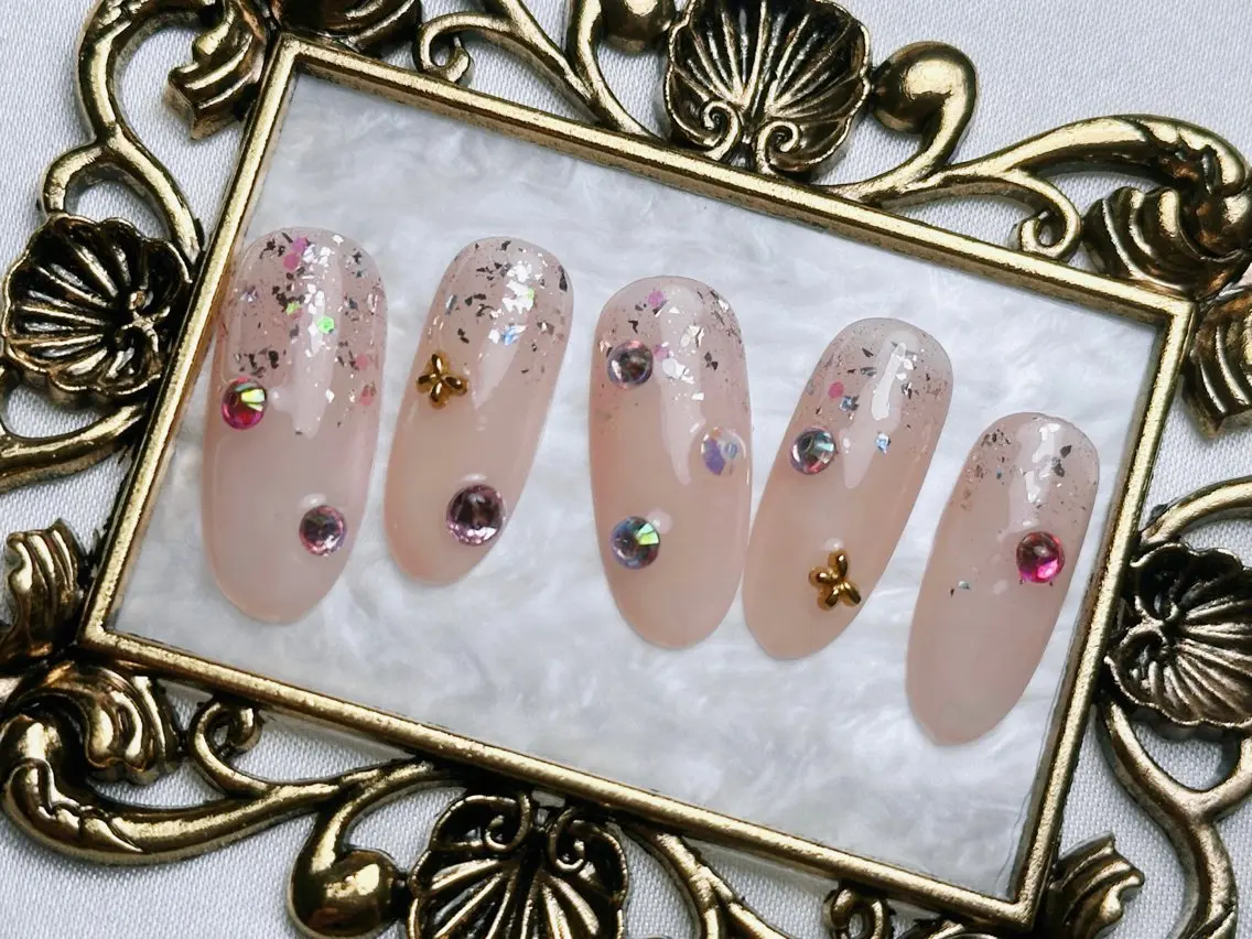 ネイル フレンチネイル マグネットネイル ニュアンスネイル オフィスネイル ワンカラーネイル Mnail _KKのネイルデザイン