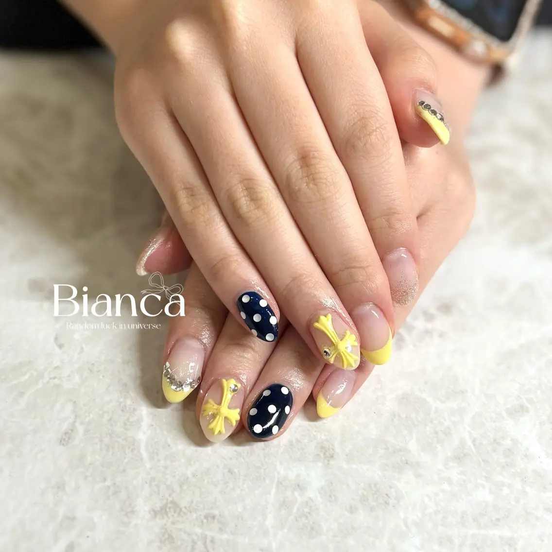 ネイル ハンドネイル Bianca元住吉店 香奈のネイルデザイン