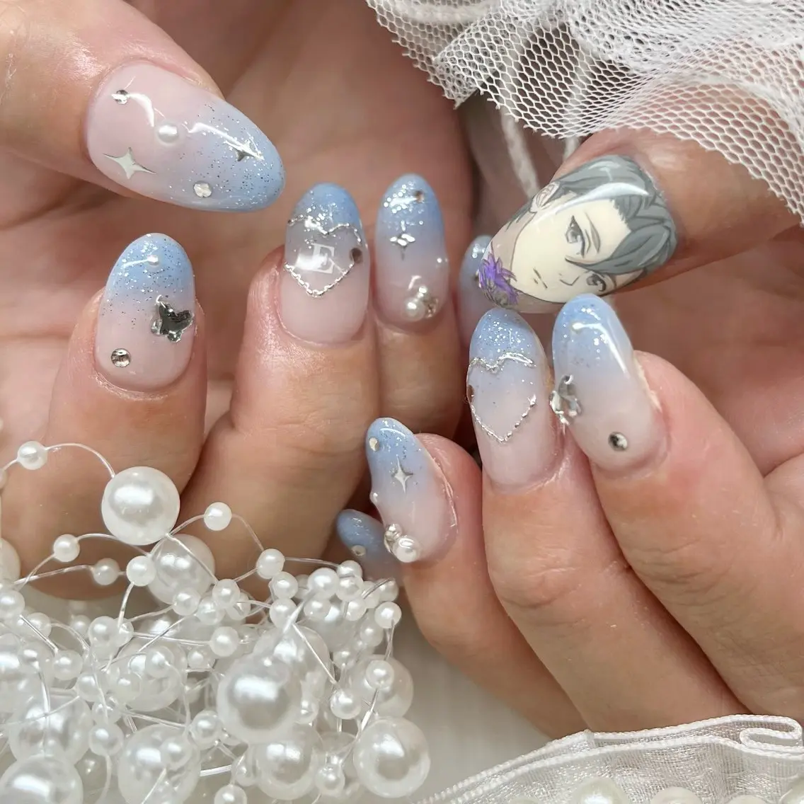 ネイル ハンドネイル 池袋痛ネイル Nok. 渡辺のネイルデザイン