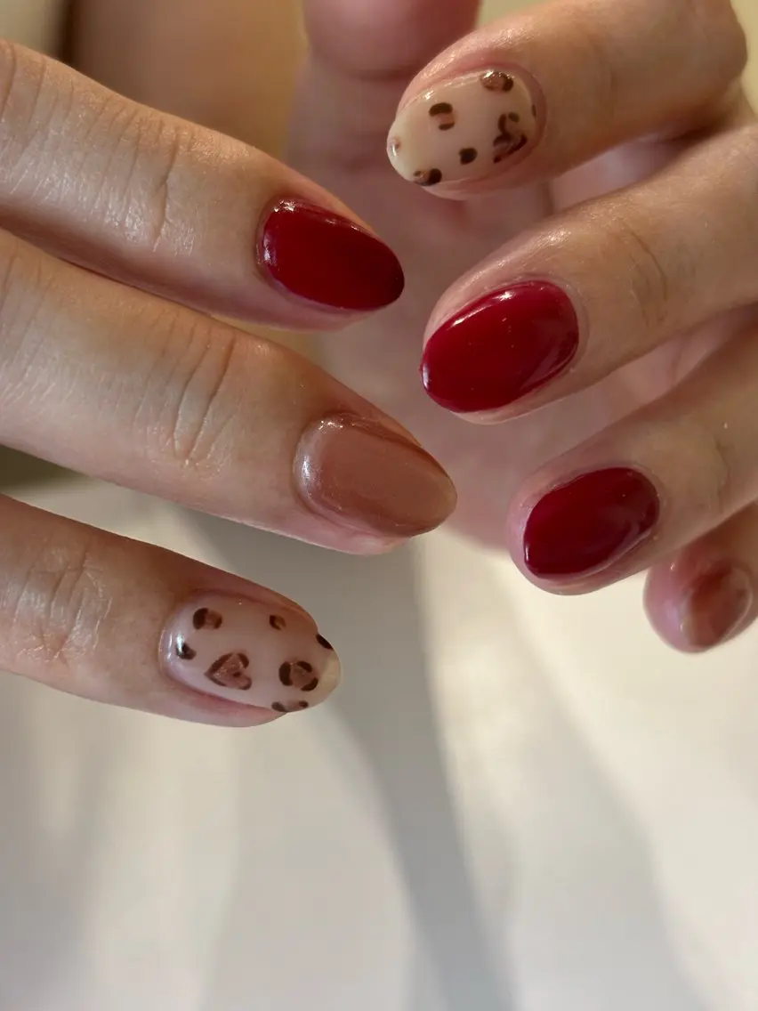 ネイル ボルドー Ann nailのネイルデザイン
