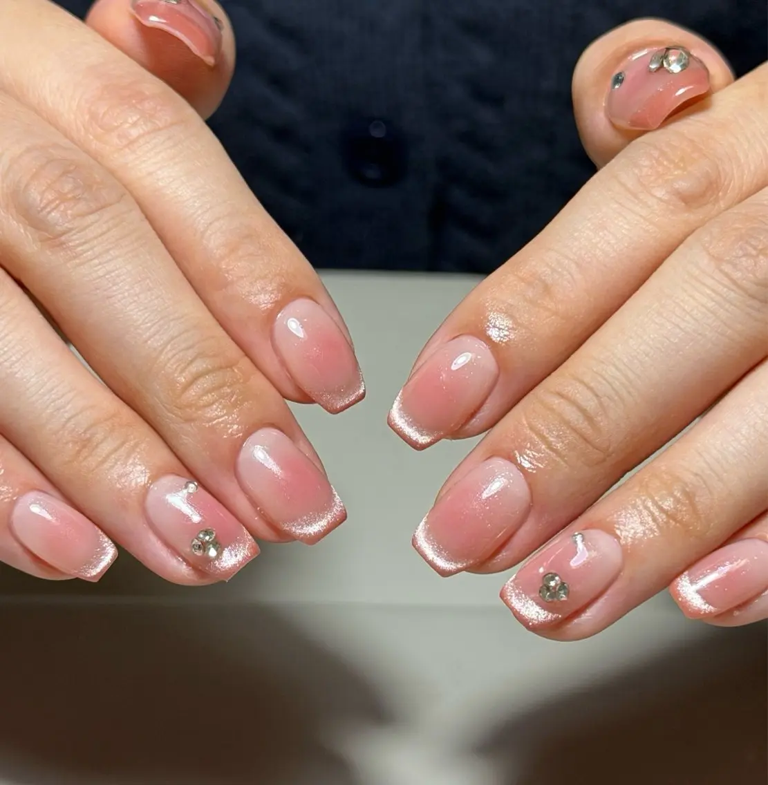 ネイル ハンドネイル ハンドケア 🍑 momo_nailのネイルデザイン