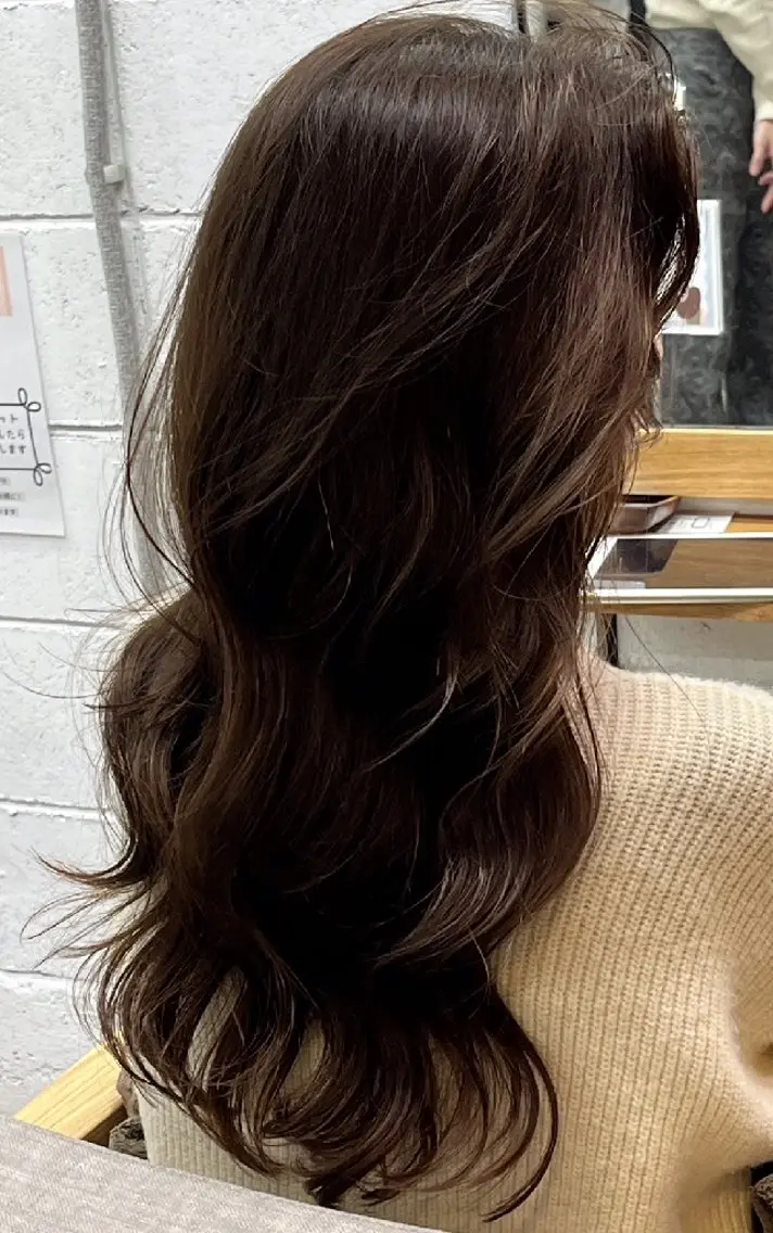 セミロング セミロングパーマ 韓国風ヘア 加藤 健太のヘアスタイル