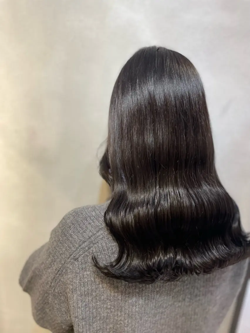 ミディアム 似合わせカット🫧透 明感カラー🫧maiのヘアスタイル