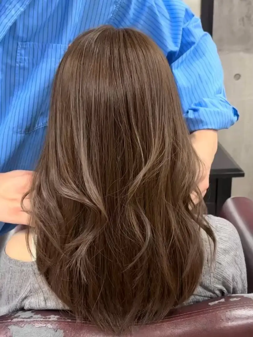ロング 古賀 颯磨のヘアスタイル