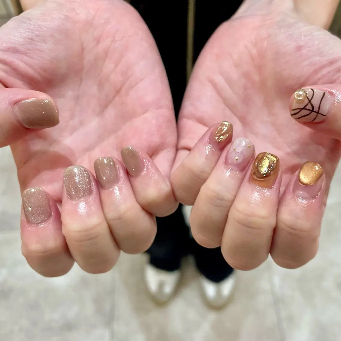 ネイル ミラーネイル ハンドネイル N°nail 💅MIIRUのネイルデザイン