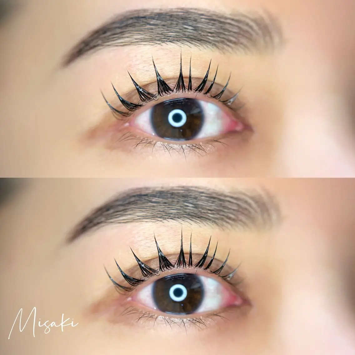 マツエク・マツパ マツパ hair×eye 🌻Misaki🌻のマツエク・マツパデザイン