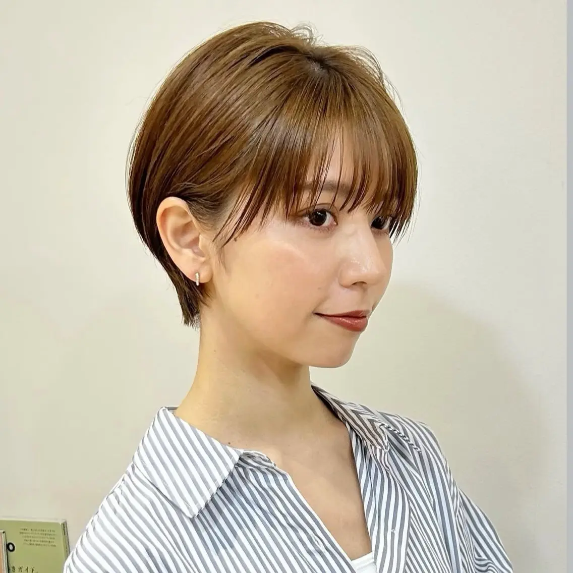 ショート yuka♡/暖色系/ ブリーチなしWカラーのヘアスタイル