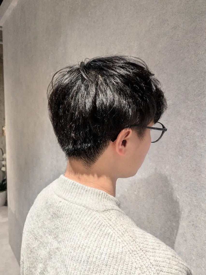 メンズ ショート 森下 栞奈のヘアスタイル