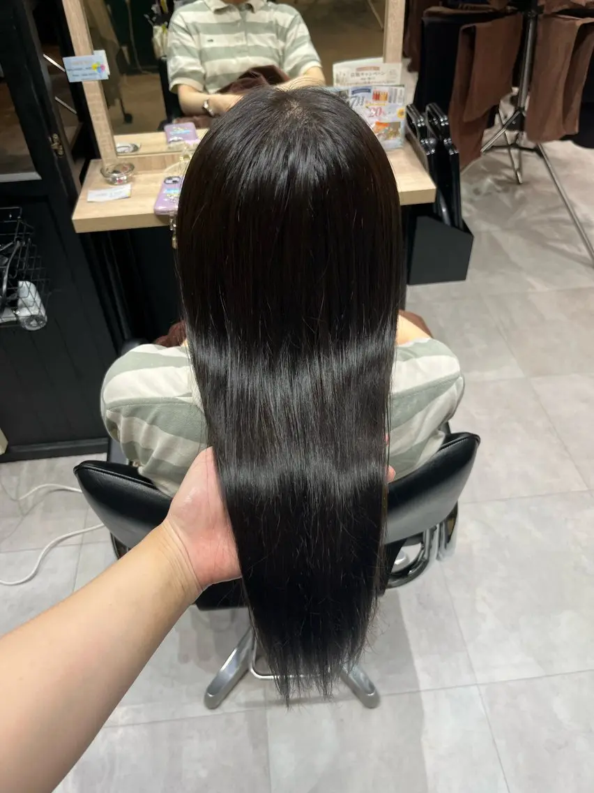 ロング カラー ヘアカラー トリートメント 🎀愛されモテ カラー🎀/moeのヘアスタイル