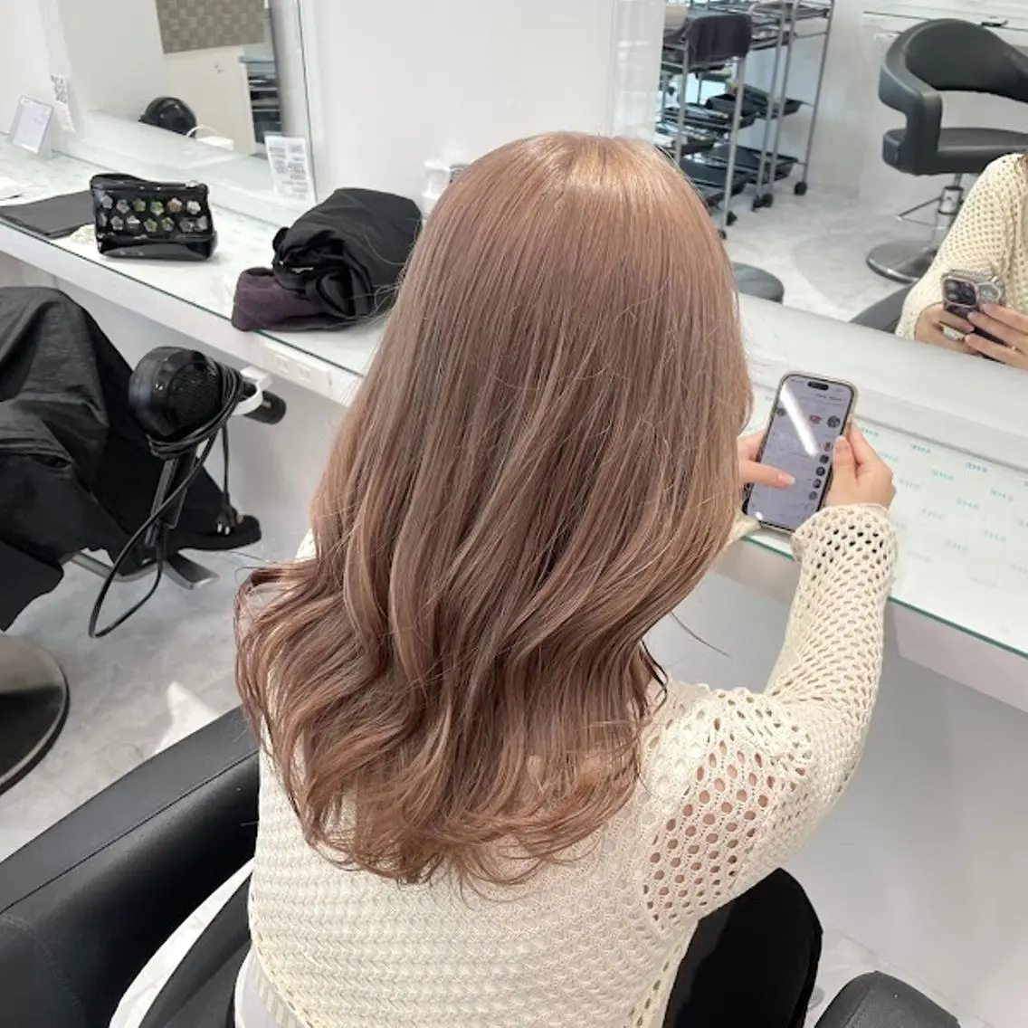 カラー 【公式】JUICE 原宿店のヘアスタイル
