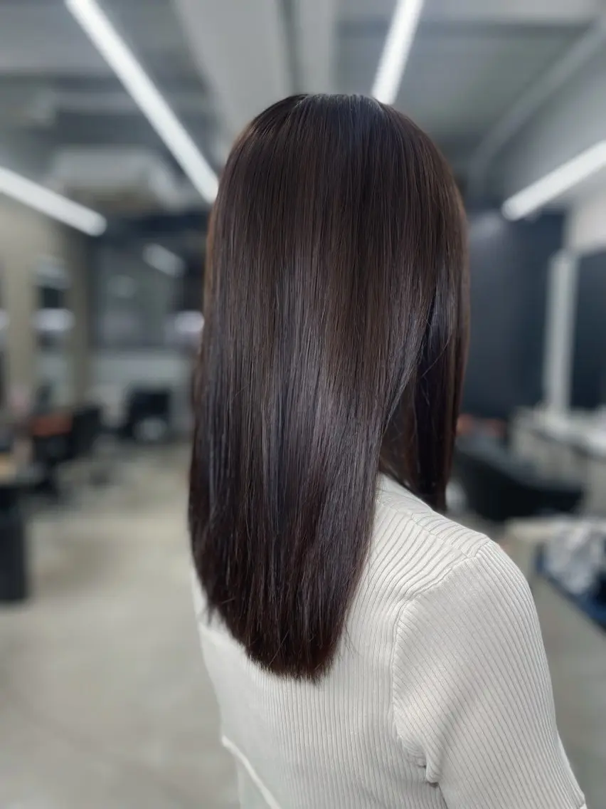 ミディアム ヘアカラー トリートメント yuki ユキのヘアスタイル