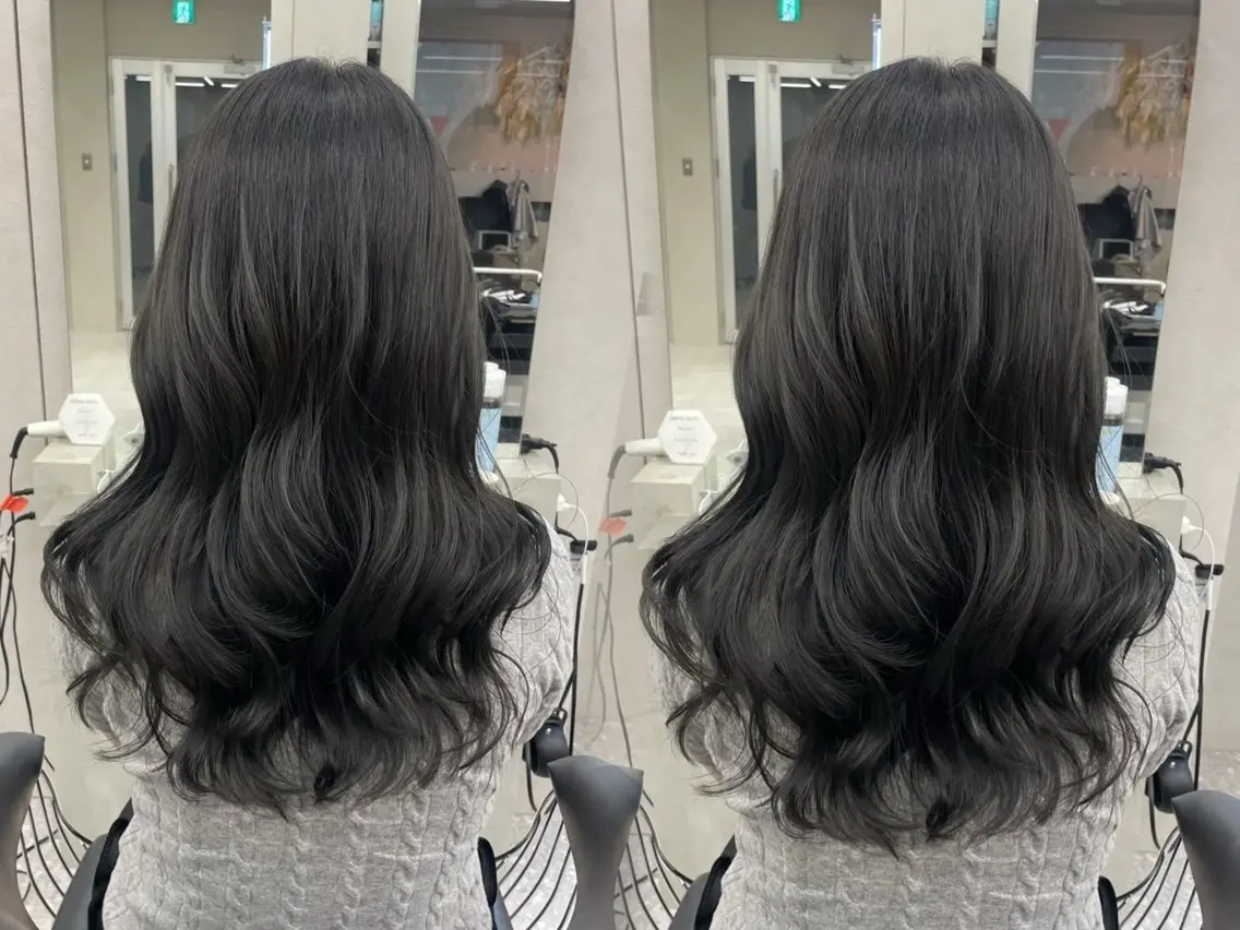 セミロング カット ヘアカラー トリートメント 谷川が作る熊本1🥇 レイヤーカットのヘアスタイル