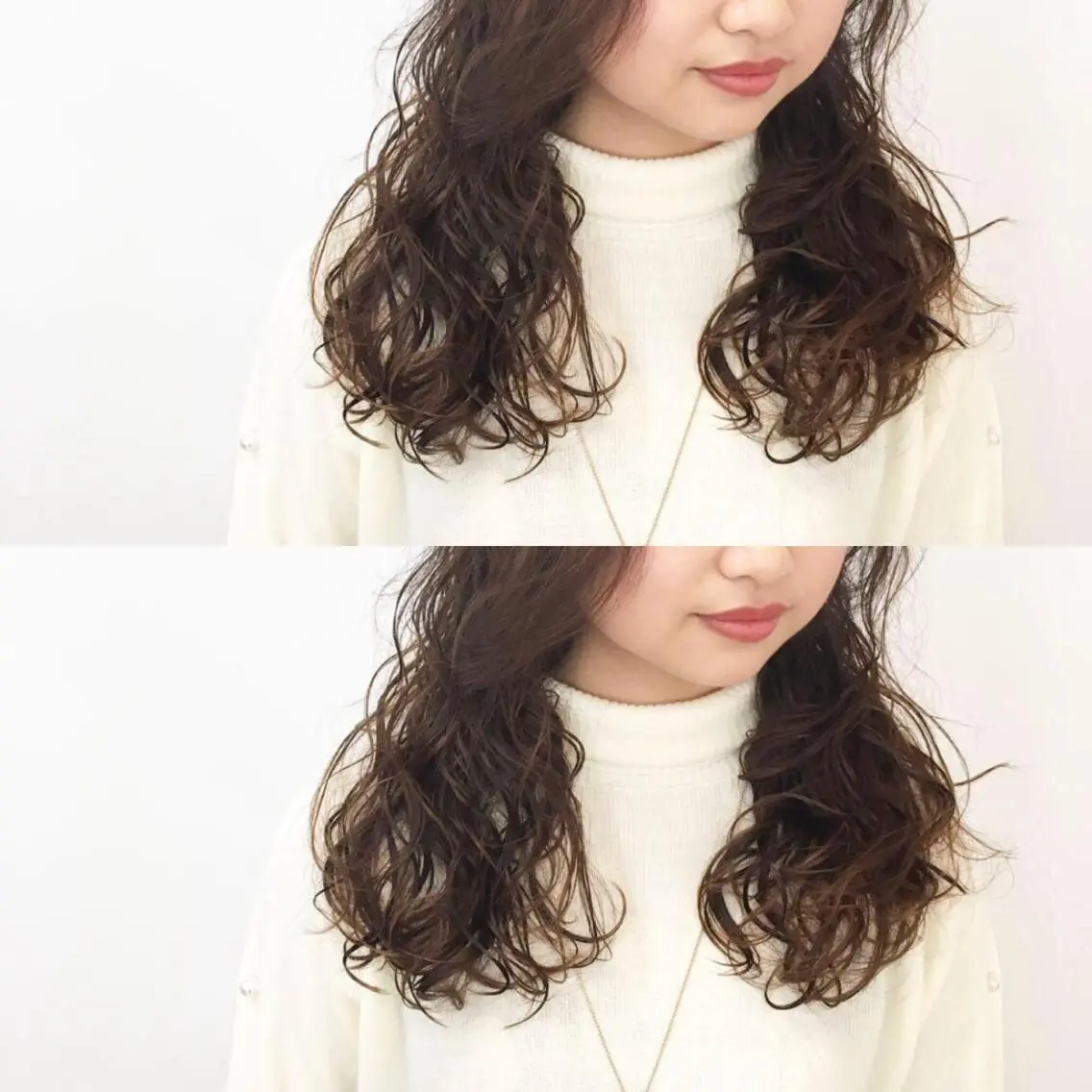 セミロング パーマ ヘアアレンジ 高橋胡桃🪽 ディレクターのヘアスタイル