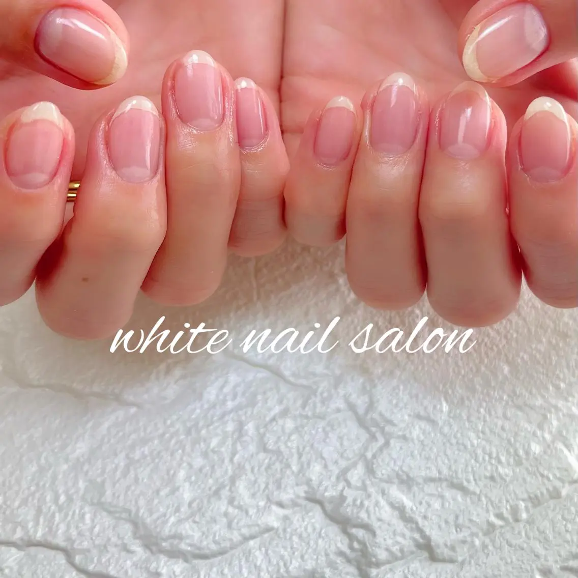 ネイル クリアネイル フットネイル ジェルネイル ハードジェル ラメ(グリッター) white nail salonのネイルデザイン
